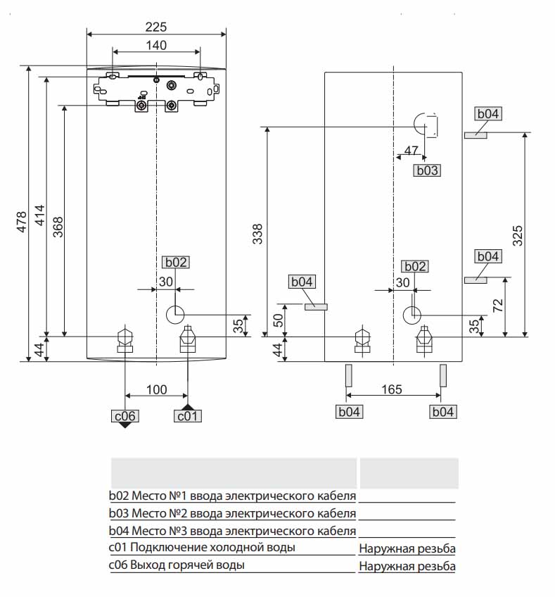 Stiebel eltron dhb e 11 sli подключение